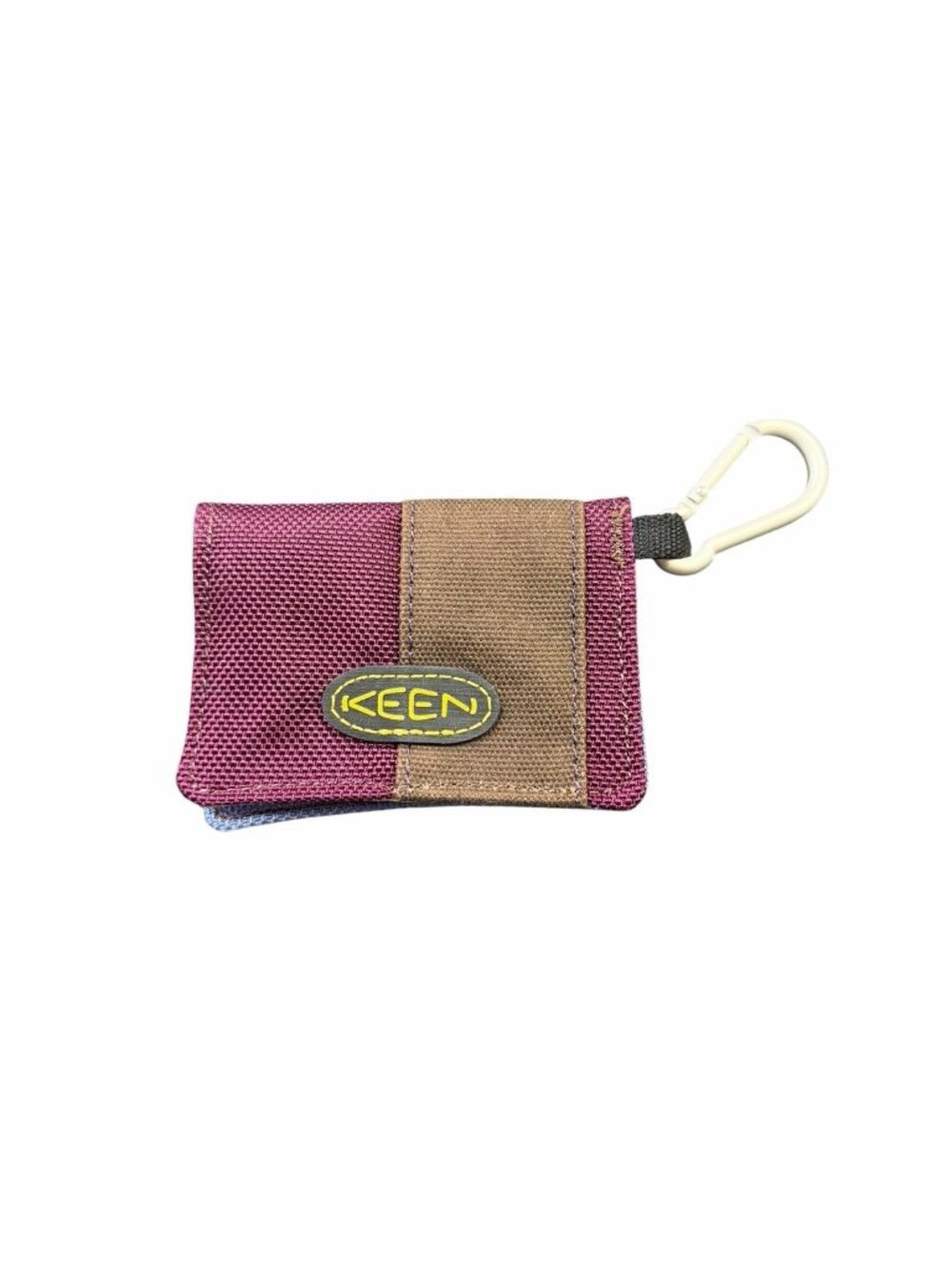 KEEN Nylon Clip On Coin Purse Keychain Wallet